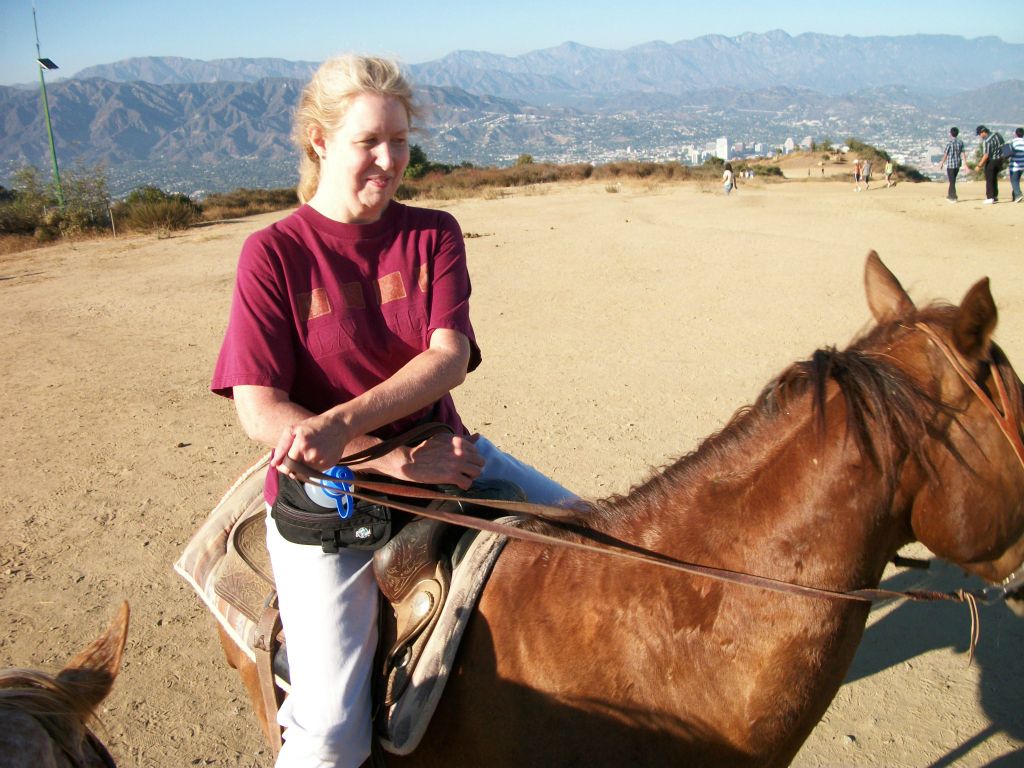 Susan Hannon - Jay's birthday horse ride